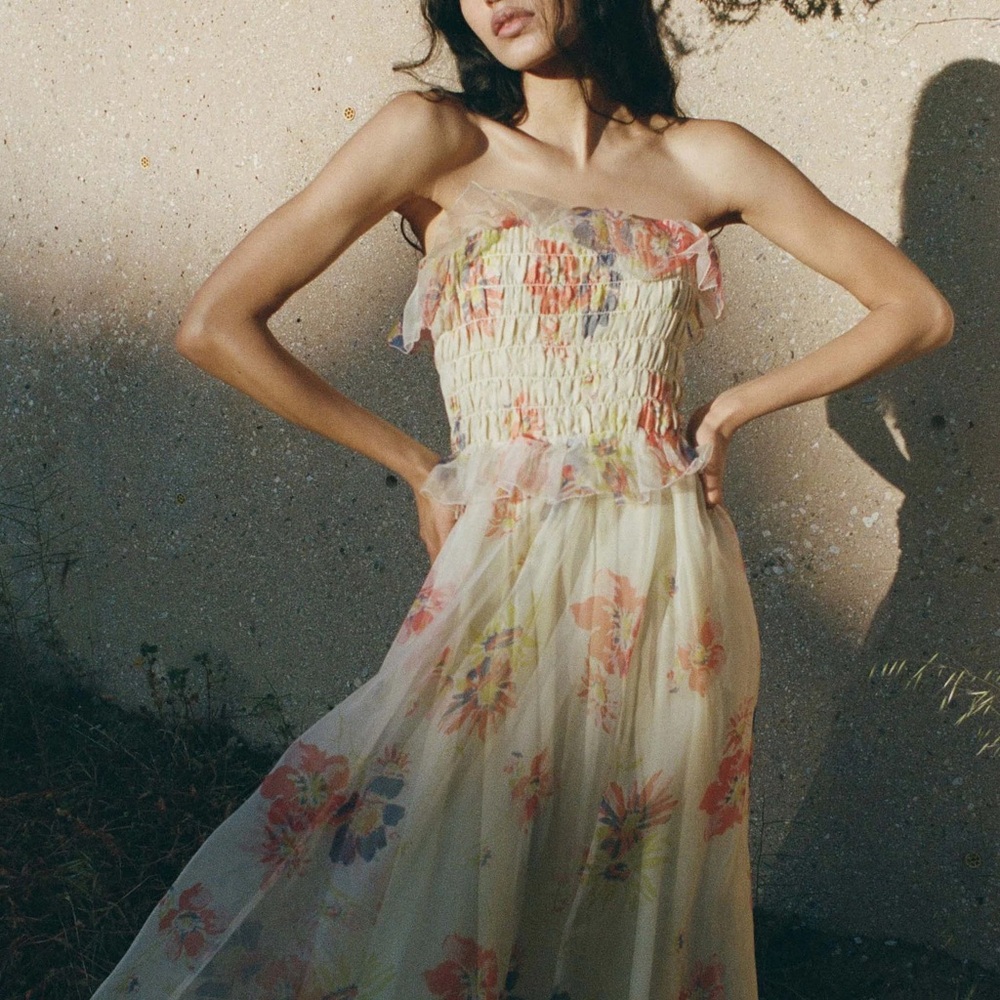 NWT Doen Aurelie Dress - Sweet Gardenia